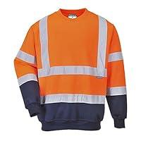 Algopix Similar Product 12 - Portwest Workwear Mens HiVis 2Tone