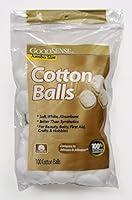 Algopix Similar Product 16 - Good Sense Cotton Balls 100Count Pack