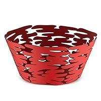 Algopix Similar Product 4 - Alessi Barket Round basket, Ø 21, red