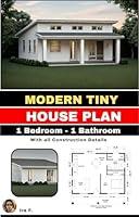 Algopix Similar Product 16 - Modern Tiny House Plan 1 Bedroom 1