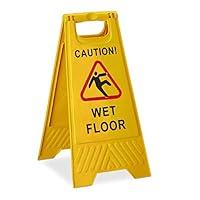 Algopix Similar Product 7 - Relaxdays Caution Wet Floor A Frame