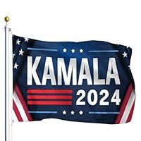 Algopix Similar Product 10 - Kamala Harris 2024 Flag 3x5 Ft Harris