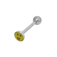 Algopix Similar Product 12 - 316L Surgical Steel 14G Tongue Ring