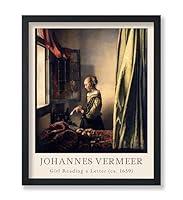 Algopix Similar Product 9 - Monem Art Vintage Johannes Vermeer