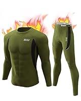 Algopix Similar Product 4 - CL convallaria Long Underwear Mens with