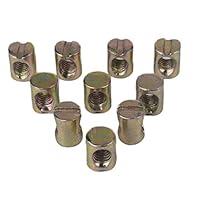Algopix Similar Product 3 - Flammi 10pcs Metric M8 Barrel Nuts