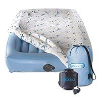 Algopix Similar Product 3 - AeroBed Air Mattress for Kids,Blue,Twin