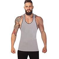 Algopix Similar Product 6 - Mens Gym Tank Tops Workout Muscle Tee
