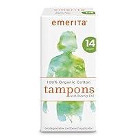 Algopix Similar Product 17 - Organic Cotton Super Applicator Tampons
