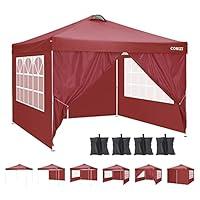 Algopix Similar Product 4 - COBIZI Garden Gazebo 3 x 3 m Foldable