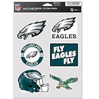 Algopix Similar Product 13 - WinCraft NFL Sticker MultiUse Set of 6