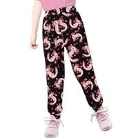 Algopix Similar Product 12 - Eheartsgir Axolotl Black Jogger