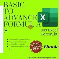 Algopix Similar Product 12 - Ms Excel Basic to Advance formula 