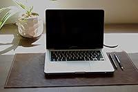 Algopix Similar Product 13 - Leather Desk PadBlotter Handmade