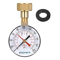 Algopix Similar Product 13 - losipoka Water Pressure Test Gauge