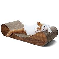 Algopix Similar Product 1 - FluffyDream Cat Scratcher Cardboard