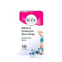 Algopix Similar Product 15 - Veet Cold Wax Strips Hair Removal