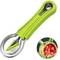 Algopix Similar Product 14 - Professional Melon Baller Scoop Set 4