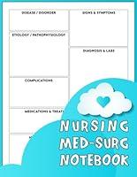 Algopix Similar Product 15 - Nursing MedSurg Notebook  Note Guide