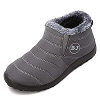 Algopix Similar Product 13 - LRUN Womens Snow Boots Warm Ankle Fur