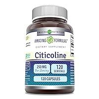 Algopix Similar Product 8 - Amazing Formulas Citicoline 250mg 120