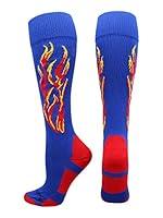 Algopix Similar Product 2 - MadSportsStuff Flame Soccer Style Socks