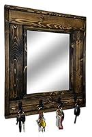 Algopix Similar Product 11 - Millwood Mirror with Hooks 20 Stain