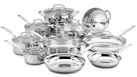 Algopix Similar Product 7 - Cuisinart 17Piece Cookware Set Chefs