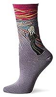 Algopix Similar Product 20 - Hot Sox Womens Dress Crew The Scream