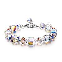 Algopix Similar Product 10 - LADY COLOUR Crystals Bracelets for
