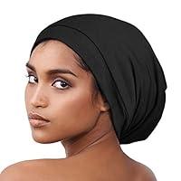 Algopix Similar Product 6 - Alnorm Cozy Satin Lined Slouchy Beanie