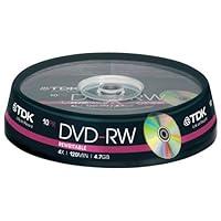 Algopix Similar Product 8 - TDK DVD+RW 10 pk, DVD+RW47CB104X