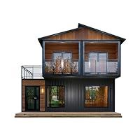 Algopix Similar Product 6 - Barn Homes Double Story Flat Pack House
