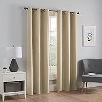 Algopix Similar Product 1 - KEMCO Blackout Curtains Room Darkening