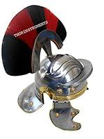 Algopix Similar Product 7 - Roman Armor Helmet REDBlack Plume