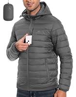 Algopix Similar Product 16 - Mens Puffer Jacket with Hood Winter