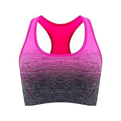 Best Deal for Shllale Womens Push-up Padded Strappy Sports Bra