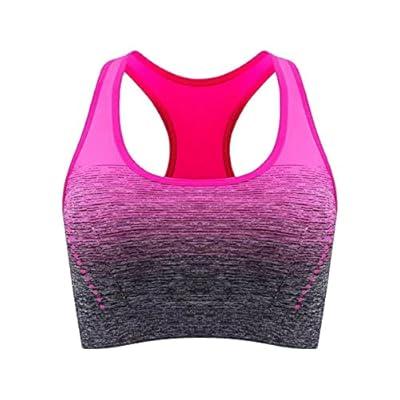 Spaghetti Strap Sports Bra Padded Crop Top