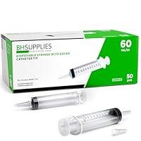 Algopix Similar Product 5 - BH Supplies 60mL Syringe Catheter Tip