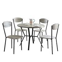Algopix Similar Product 12 - Benzara Beautiful Round Dining Set