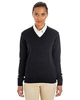Algopix Similar Product 7 - Harriton Womens Pilbloc VNeck Sweater
