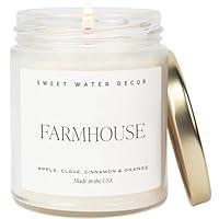 Algopix Similar Product 15 - Sweet Water Decor Farmhouse Soy Candle