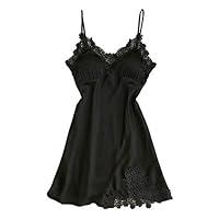 Algopix Similar Product 14 - Womens Sexy Silky Lingerie Dress Lace