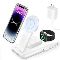 Algopix Similar Product 6 - AUATRONNE 3 in 1 Wireless Charging