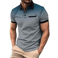 Algopix Similar Product 17 - Shirts for Men Summer Short Sleeve Polo