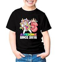 Algopix Similar Product 16 - Awesome Dabbing Unicorn Birthday Girl