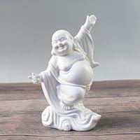 Algopix Similar Product 14 - FIYOEO Zen Laughing Maitreya Buddha