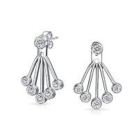 Algopix Similar Product 9 - Minimalist Geometric Round Bezel CZ