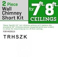 Algopix Similar Product 18 - Z Line SKKZ 212 Short Chimney Pieces