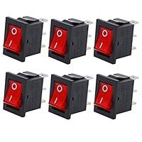 Algopix Similar Product 10 - Twidec6Pcs Rocker Switch 3 Pins 2